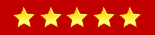 5 Star Rating